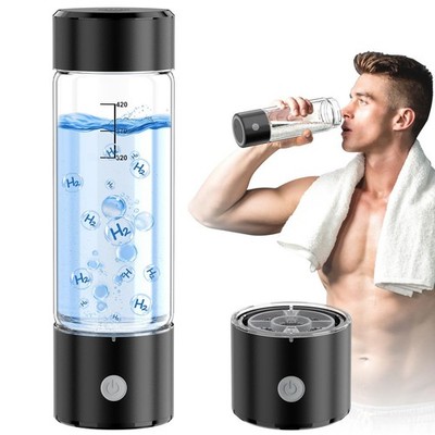 MOVOCA Hydrogen Water Bottle, 3Min 2200PPB Rapid Hydrogen Water Generator -SPE P