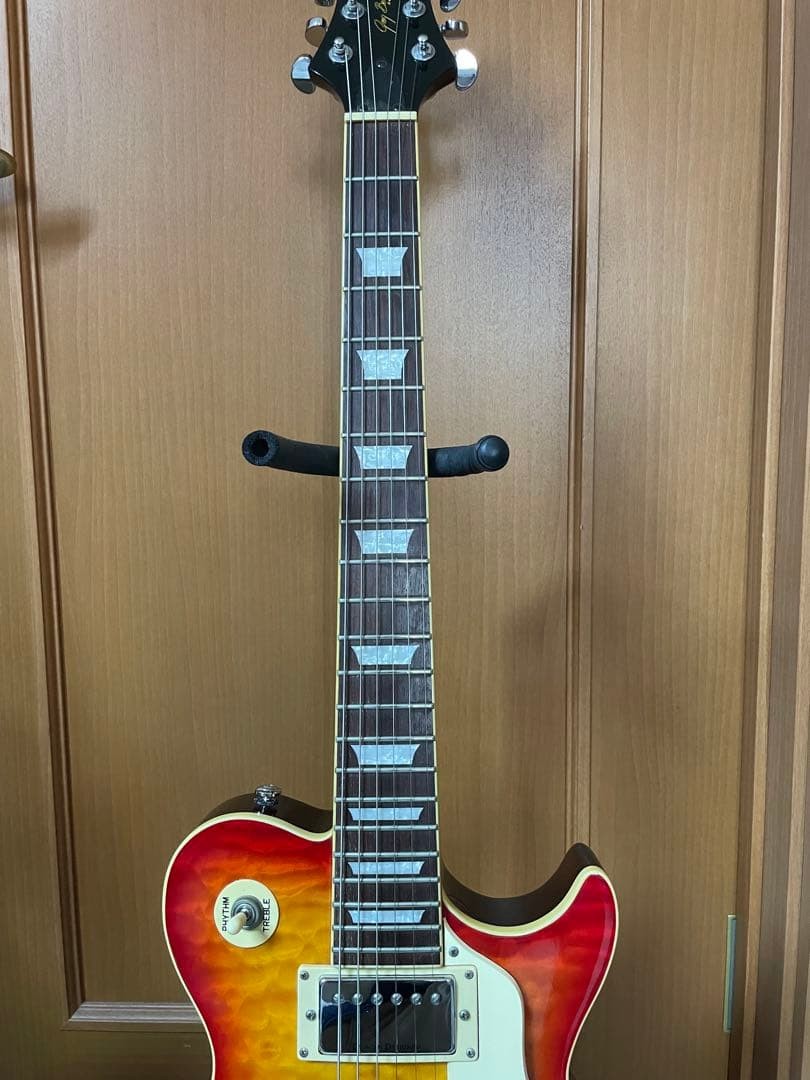 Electric Guitar Samick Greg Bennett Les Paul Duncan Pickup Korea