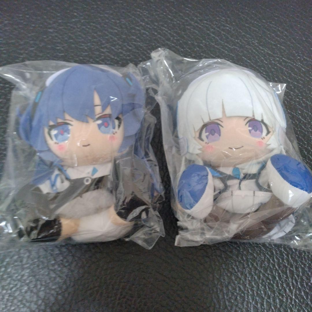 Good Smile Company Blue Archive Chokopuni Yuka Noah Plush Set of 2 New