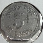 Kansas, Russell Sellens Recreation Aluminum 5¢ Cent Token 295746 — photo 2