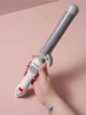 Beachwaver Co S1 Rotating Curling Iron White DV1137/S1 TESTED GREAT Hair Tool