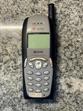 Kyocera 2255 Sprint Cellular Mobile Phone Vintage Cellphone Handset