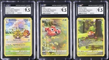 Electivire GG08, Paras GG32, Hisuian Voltorb GG01 - Galarian Gallery CGC 9.5 Set