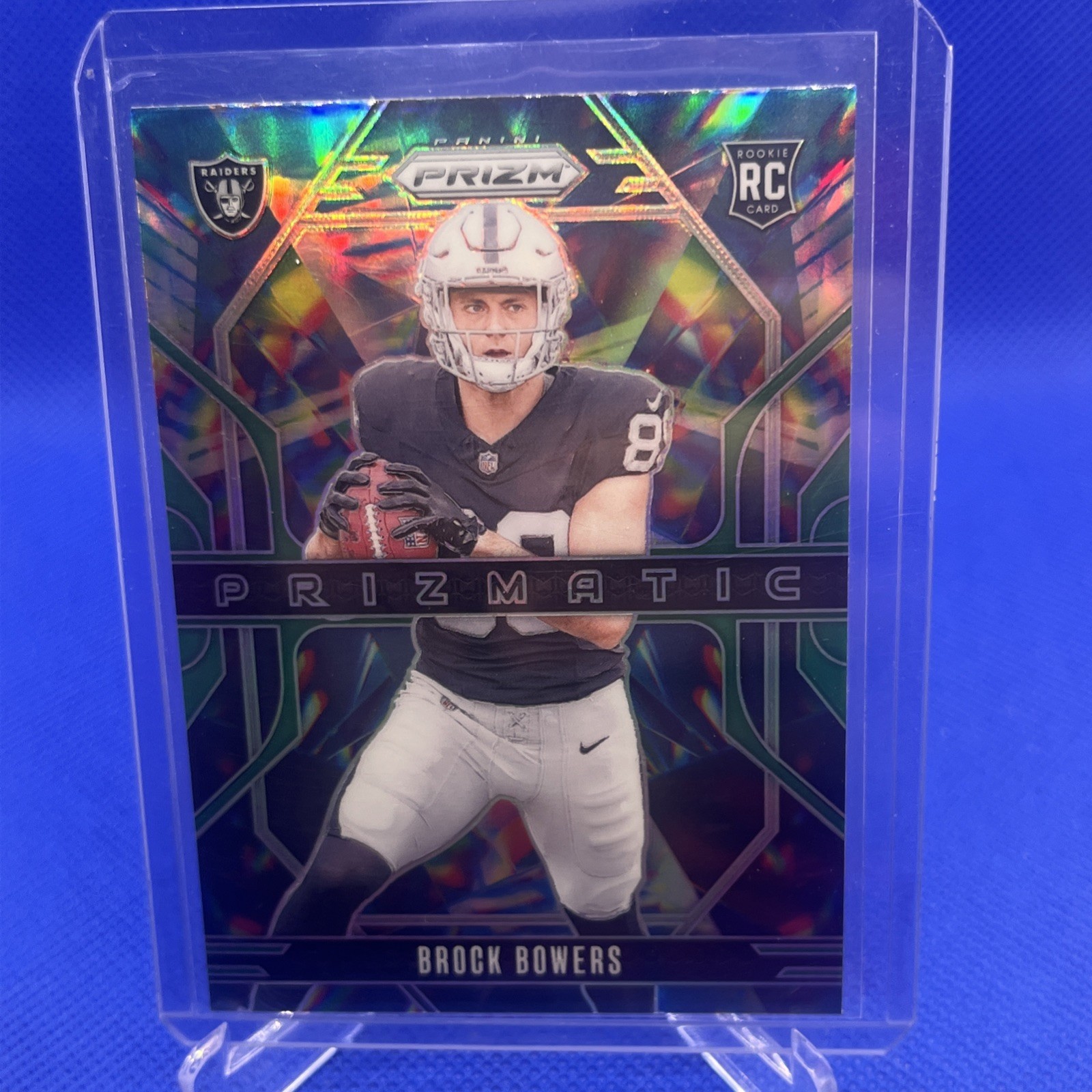 2024 Panini Prizm - Prizmatic Brock Bowers #20 Silver Prizm (RC)