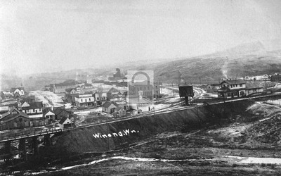 Birds Eye View Winona Washington WA - 11x17 Reprint