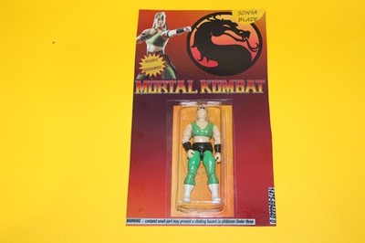 Mortal Kombat Sonya Blade Figur Gi Joe Custom 3 3/4'' GRÖSSE
