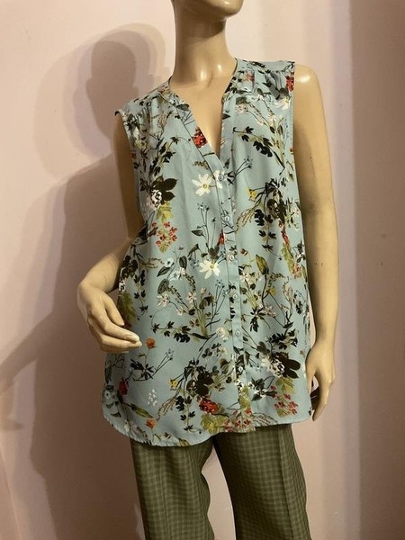 Women Etam Shirt Multicolor Polyester 44 / XXL /