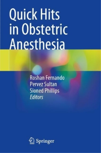 Quick Hits in Obstetric Anesthesia (Tascabile)