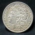 1892 O Morgan Silver Dollar