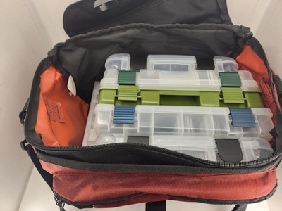 Gander Mountain Guide Series Soft Sided Tackle Bag W/ 5 Box Trays EUC | eBay