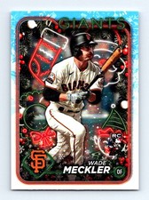 #H16 2024 Topps Holiday { Wade Meckler RC Giants