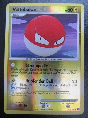 D&P, Stormfront, 81/100, Voltobal, reverse holo deutsch #MB762#