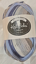 Knit Picks Felici Fingering Weight Yarn, 3 colors, Merino Wool/nylon blend