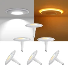 5/6 Inch 5CCT LED Recessed Lighting with Night Light,2700K/3000K/3500K/4000K/...