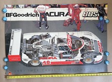 Comptech Acura - Spice 1991 Imsa Camel Lights Poster Cutaway Xray 36 X 24 New