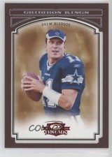 2006 Donruss Threads Pro Gridiron Kings Red Framed /100 Drew Bledsoe #PGK-15 4i6