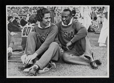 1936 Reemtsma Olympia 1936 - Band II Tobacco Helen Stephens Jesse Owens #21 2f4