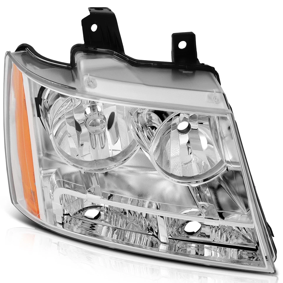 Conjunto de faros para Chevy Suburban 1500 2007-2014 juego de repuesto nuevo par Foto 3 de 4