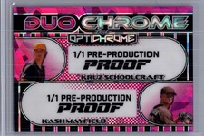 Kruz Schoolcraft Kash Mayfield 2025 Leaf Baseball 1/1 Pre Production Proof