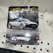 Hot Wheels Audi RS 6 Avant white JBK51 1/5 - 2025 Car Culture Fast Wagons