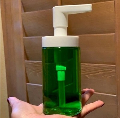 IKEA TACKAN Hand Or Dishwashing Soap Dispenser, White & Sturdy Thick Glass
