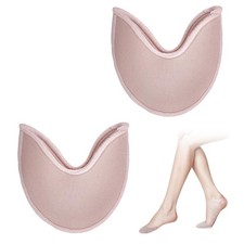 Prasacco Ballet Toe Pads Soft Breathable Elastic Reusable Size 6-9