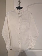 J.crew Broken In Organic Cotton Oxford Shirt Men's Classic Small White