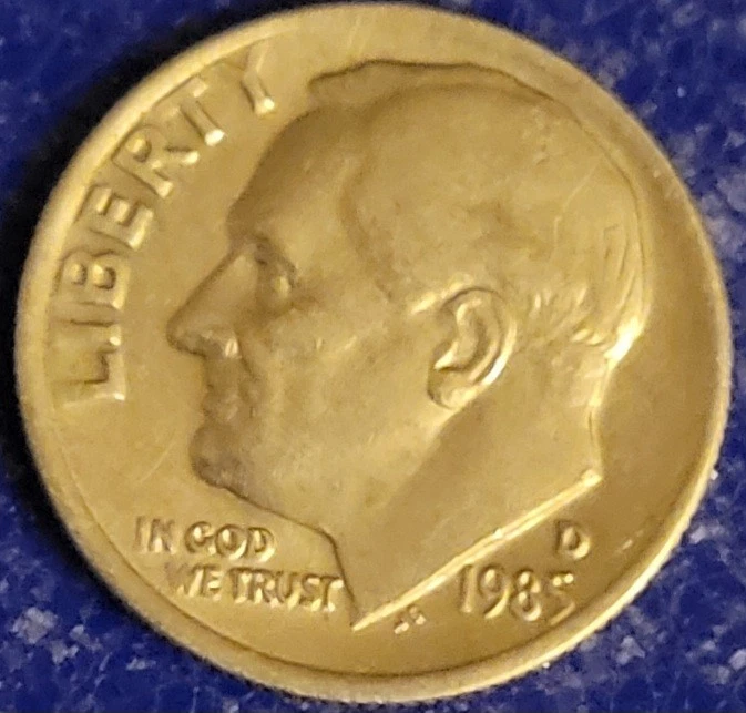 Roosevelt Dime 1985 Business US Coin Errors for sale | eBay Roosevelt Dime 1985 Business US Coin Errors for sale | eBay