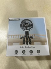 Multi-Functional Baby Stroller Fan - 3 Speed Settings, Safe  Whisper Quiet