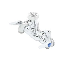 T S Brass B-0669-POL Service Sink Faucet w/ Vacuum Breaker Nozzle
