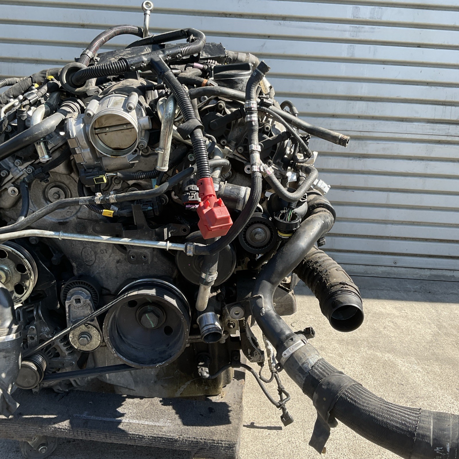 14-24 Maserati Ghibli 3.0l Rwd Twin Turbo Engine Motor Long Block Assy Oem