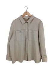 STREET ONE Cordjacke Damen Jacke Gr. DE 44 wollweiß Casual-Look