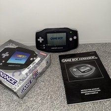 Nintendo Gameboy Advance Black - Boxed GBA Console