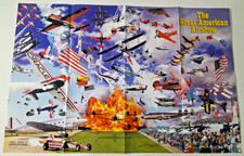 The Great American Airshow Air & Space Smithsonian Poster - Sean Tucker Jet Car