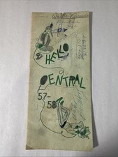 Central High School Memphis Tennessee 1957-58 Directory History Book Students