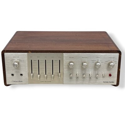 Vintage harman/kardon Citation eleven 11 W/ Wood Case Stereo Preamplifier