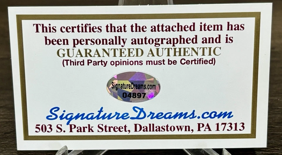 Joe Flacco Rookie Auto 2008 Sage Garantizado Auténtico Deslizamiento Casi Nuevo/Como Nuevo!! 🔥🔥🔥 Foto 3 de 4