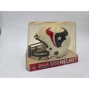 Houston Texans Riddell Mini Football Helmet Display Case NFL NIB