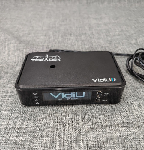 Teradek VidiU Pro Streaming Device H.264 Web Encoder Tested Works