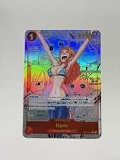nami manga rare card #016 EXTENDED ART Raycardza Celebrate the incredible history of the TCG hobby by adding this Nami 2025 One Piece A Fist of Divine Speed Alternate Art #OP11 One Piece Merch News on