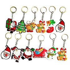 Christmas Keychain Bulk - Cute Kids Keychains for Backpacks