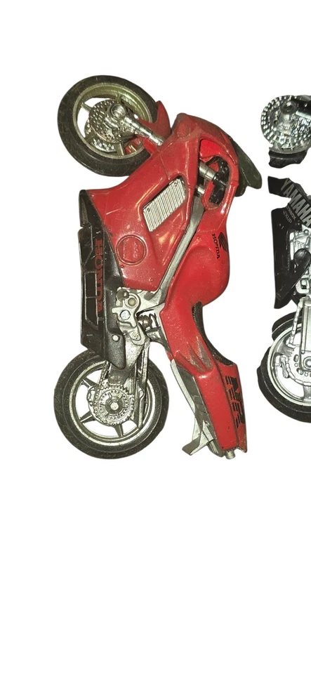 Lote de bicicletas deportivas diecast vintage Honda Yamaha Kawasaki Suzuki BMW modelos 10 piezas SetX Foto 2 de 4