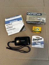 Olympus Stylus QD 35mm With Original Box, Plus Extras Point Shoot Film Camera