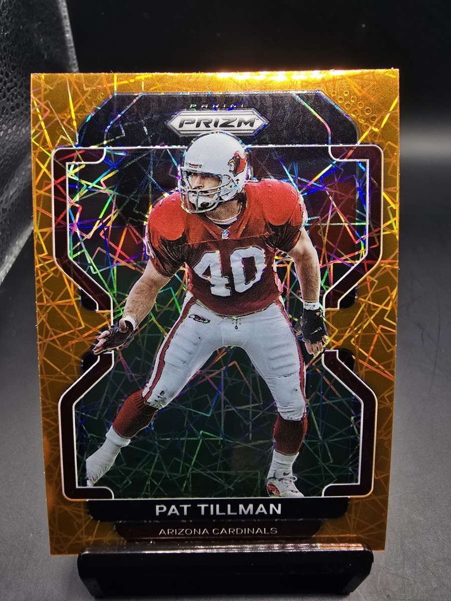 2021 Panini Prizm Pat Tillman Orange Laser Lazer #83 - Arizona