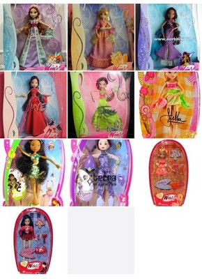 Searching For Winx Club Ballgown, Picnic, Charmix and City Girl New In Box