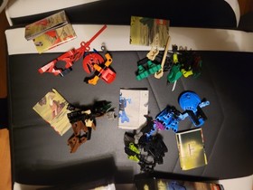 LEGO BIONICLE Bohrok Va 8550 8552 8554 8555 8553 Lehvak Nuhvok Gahlok Pajrak Va 