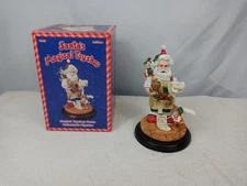 Santa’s Magical Toyshop Figurine 1995 Kmart Cheryl Ann Christmas Decor 8-inch