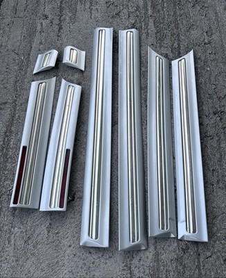 1997 1998 1999 Cadillac Deville 12u Color Silver 8pc Trim Molding