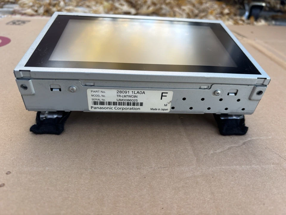 2007-2010 INFINITI EX35 EX37 QX56 G35 TELA DE EXIBIÇÃO DE NAVEGAÇÃO INFORMAÇÕES 28091-JK61A - Imagem 3 de 4