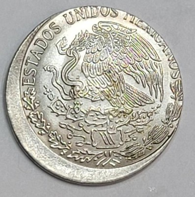 1 Peso 1982 Mexico AU/ UNC. Error, Off-center strike | eBay